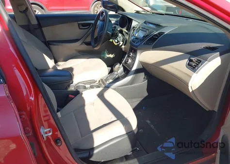 2014 Hyundai Elantra Se (Ulsan Plant) from USA, damaged, VIN KMHDH4AE1EU083381